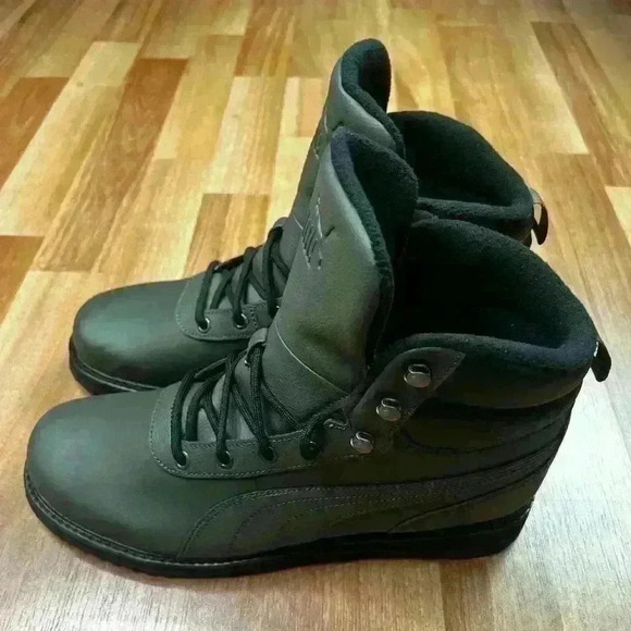 💰HUGE CLEARANCE SALE 💰 Puma Desierto v2 Mens Leather Boots Size  10.5 - Picture 6 of 13